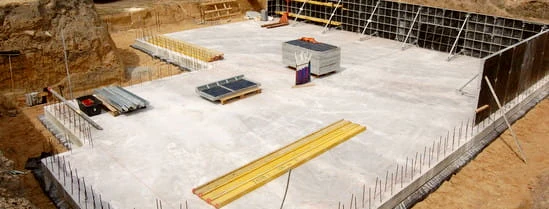 Ekipa fundabet wykonuje zbrojenie pod płytę fundamentowa w Szczecinie