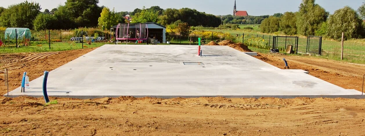 Gotowa płyta fundamentowa 